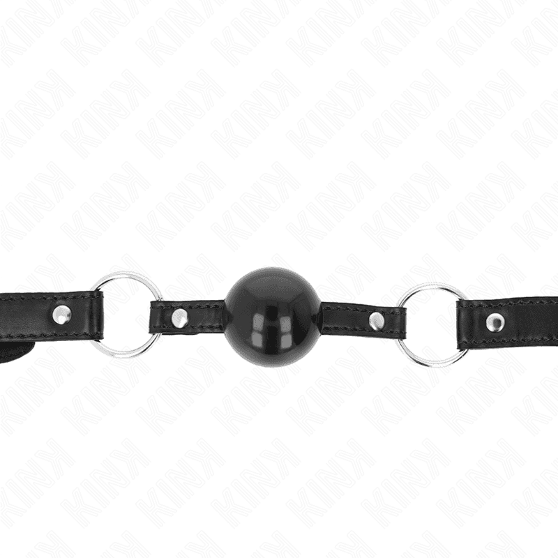 KINK - BLACK TPE BALL 4 CM GAG 60 x 2 CM 3