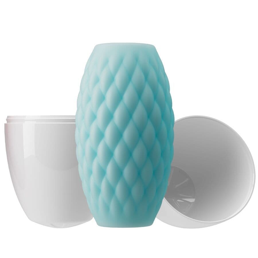 PRETTY LOVE - ATHENA EROS SILICONE MALE MASTURBATOR SKY BLUE 4