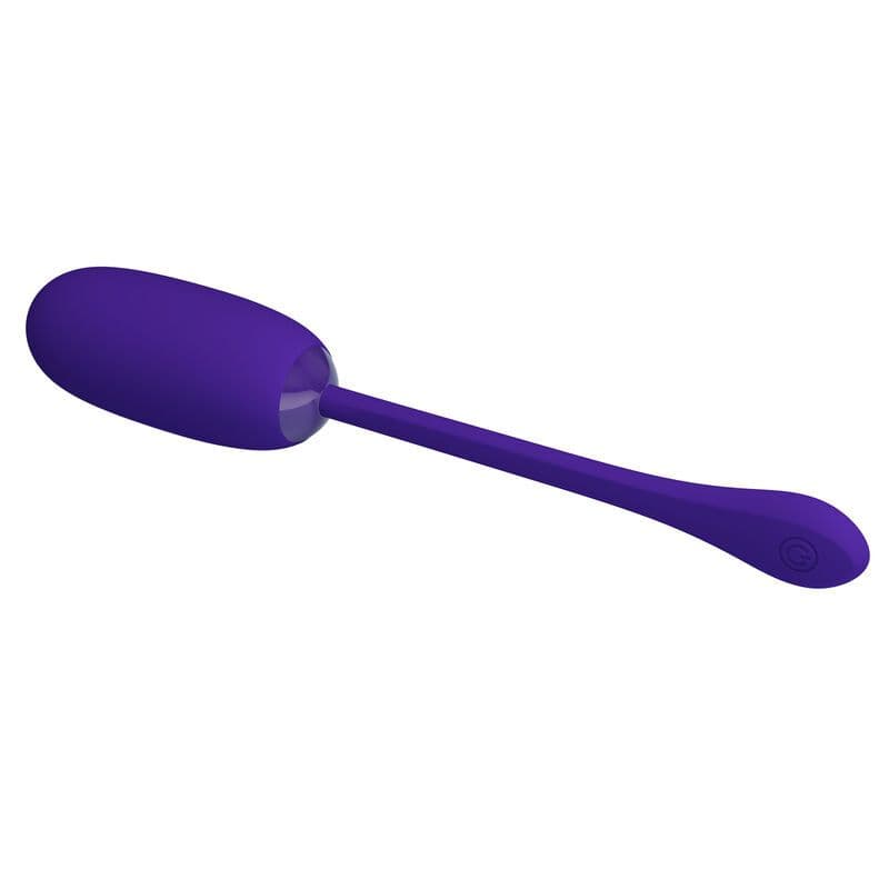 PRETTY LOVE - JULIUS WATERPROOF-RECHARGEABLE VIBRATING EGG PURPLE 4