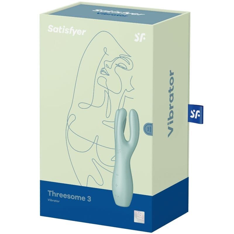 SATISFYER - THREESOME 3 VIBRATOR MINT 4