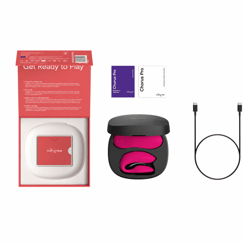 WE-VIBE - CHORUS PRO PREMIUM PAARVIBRATOR ELEKTRISCH PINK 4
