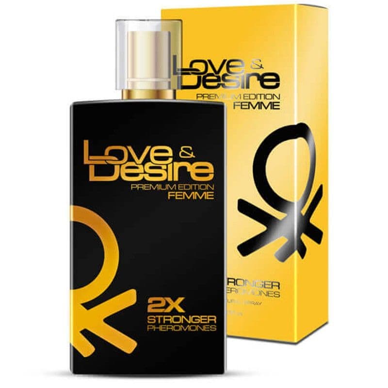 Profumo Love&Desire con feromoni per donne 100ml