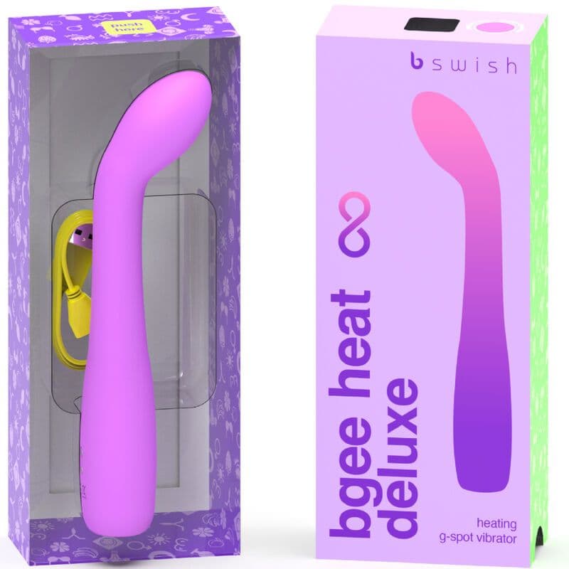 B SWISH - BGEE HEAT INFINITE DELUXE VIBRATORE RICARICABILE LAVANDA SILICONE 2