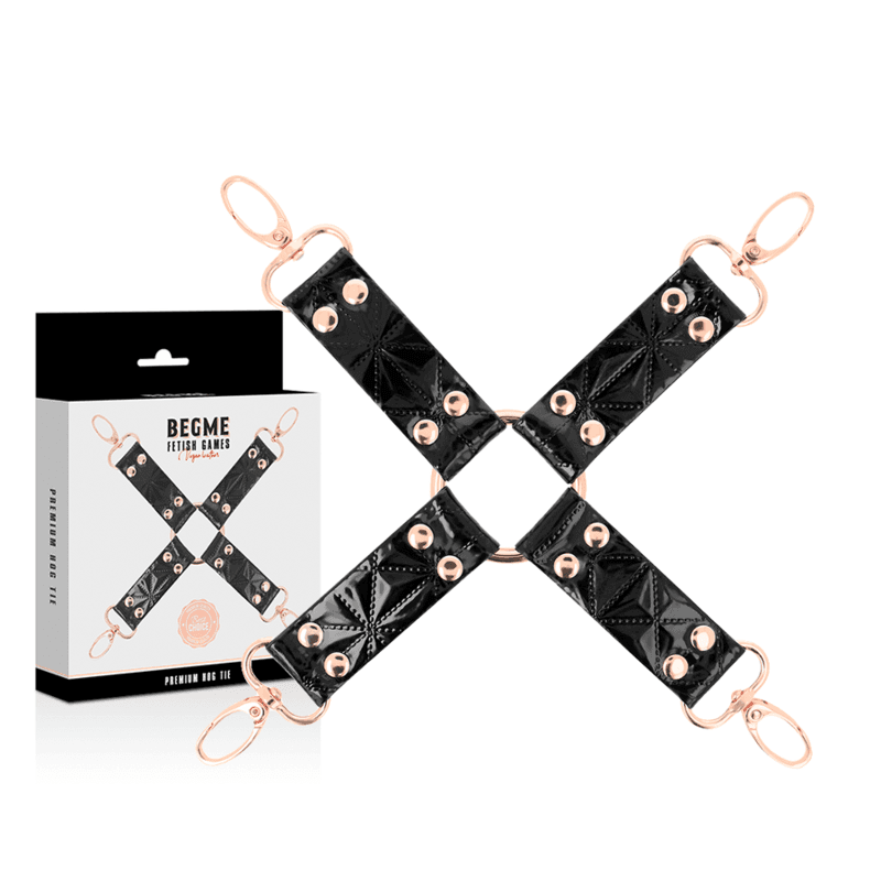 BEGME - BLACK EDITION VEGAN LEATHER HOG TIE 2