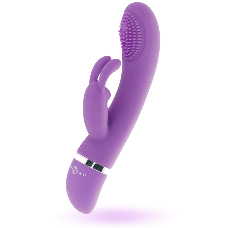 INTENSE - SUSY SILICONE RABBIT LILAC OSCILLATING VIBRATOR 2