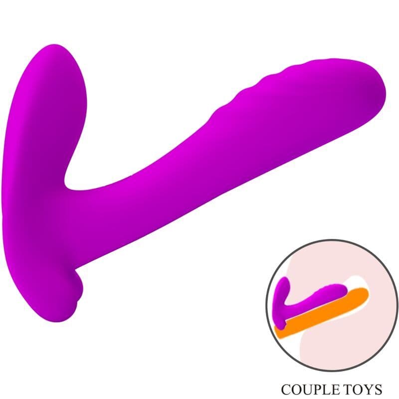 PRETTY LOVE - MASAŽER I VIBRATOR, 12 VIBRACIJA, DALJINSKI UPRAVLJAČ, LJUBIČASTI 3
