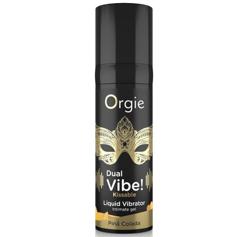 ORGIE - DUAL VIBE! PIÑA COLADA KISSABLE LIQUID VIBRATOR 15 ML 2