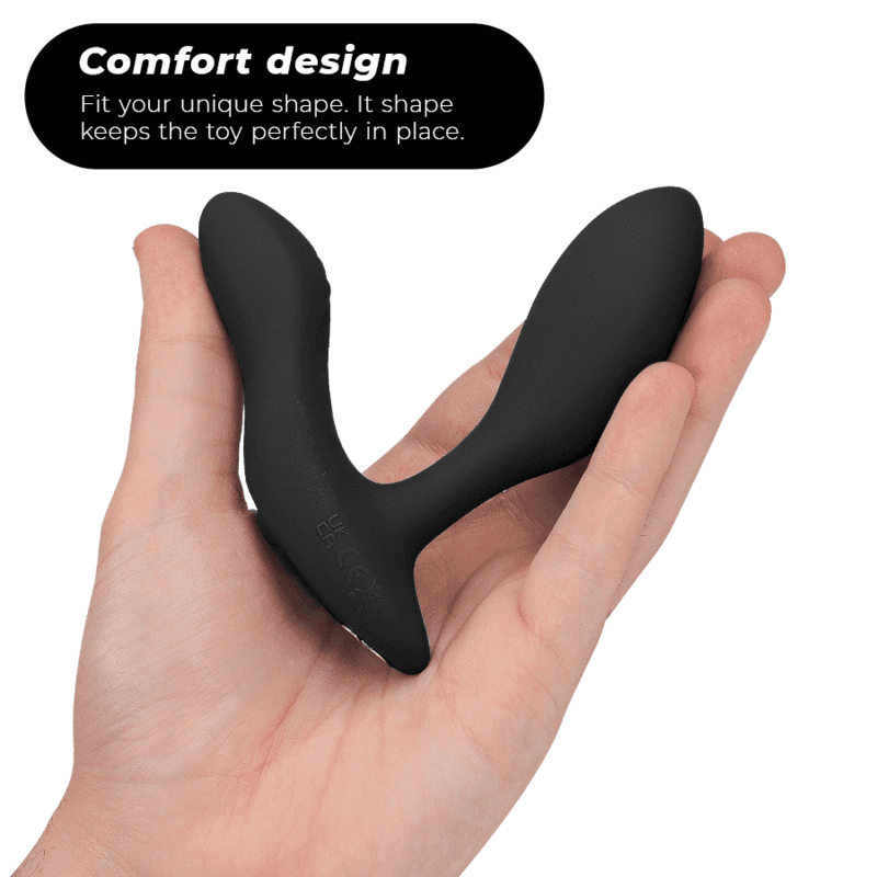 WE-VIBE - VECTOR+ BLACK PROSTATE MASSAGER REMOTE CONTROL 4