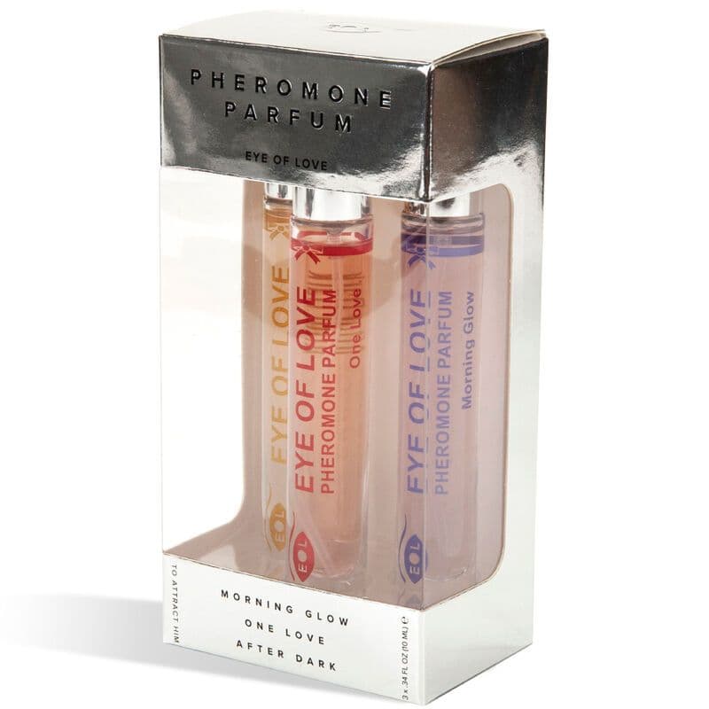 EYE OF LOVE - EOL PHR PARFUM S FEROMONI, 10 ML, KOMPLET 3 KOSOV (MORNING GLOW, ONE LOVE, AFTER DARK) 2