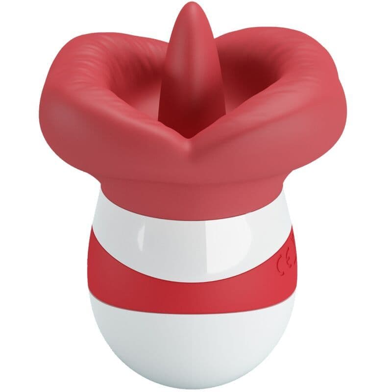 PRETTY LOVE - MINA TONGUE STIMULATOR LIGHT RED 3