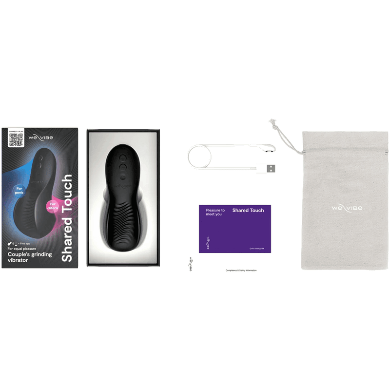 WE-VIBE - SHARED TOUCH DOPPELSEITIGER PAARVIBRATOR SCHWARZ 4