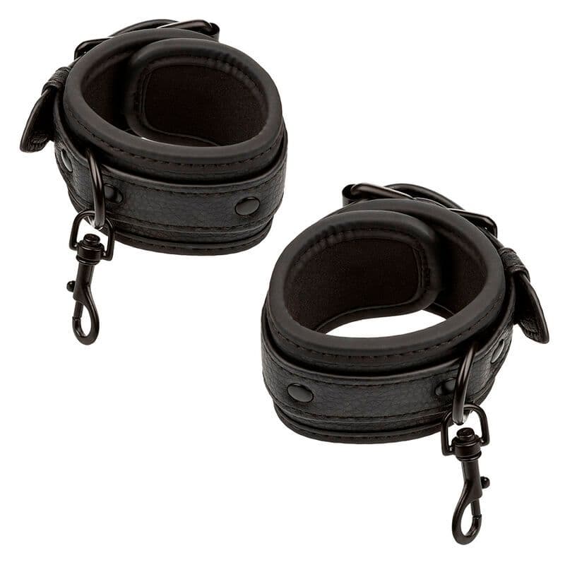 CALEXOTICS - NOCTURNAL CONNETTORE HOG TIE CUERO REGOLABILE NERO 3