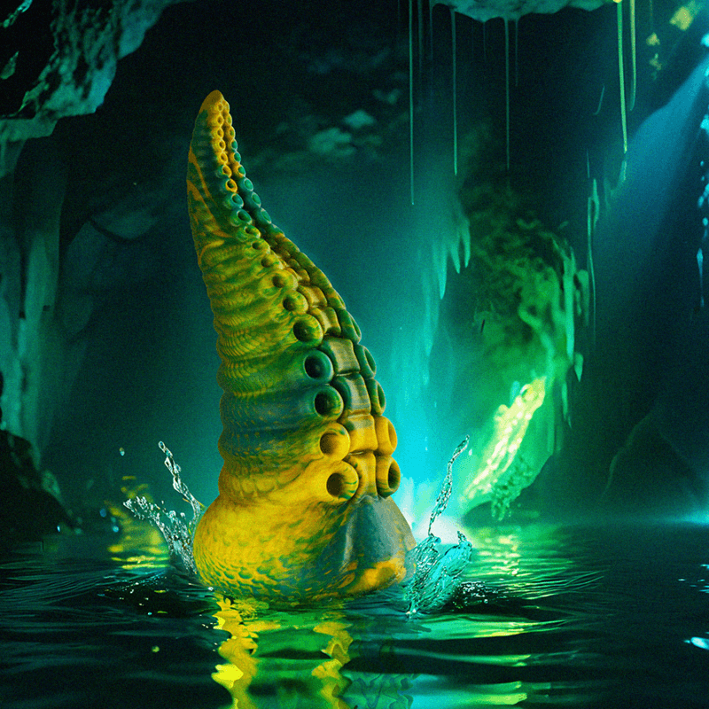EPIC - Cetus dildo Green Tentacle mali 3