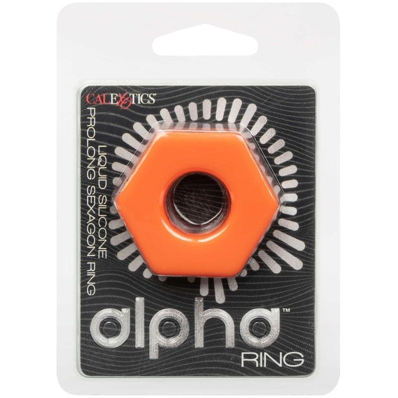 CALEXOTICS - ALPHA ANELLO PROLONG SEXAGON ARANCIONE 2