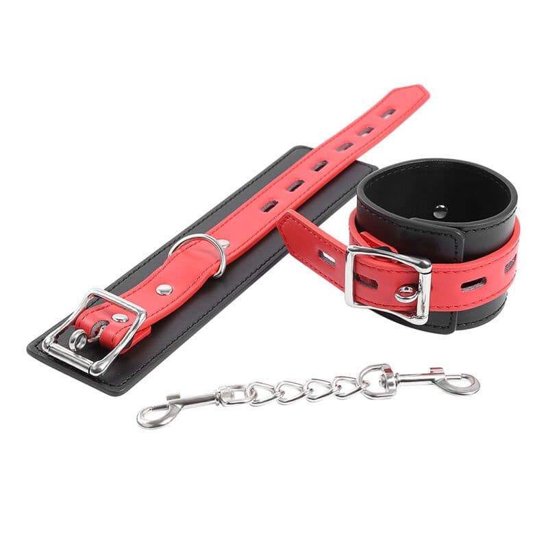 OHMAMA FETISH - LOCK BUCKLE WRIST RESTRAINTS 2