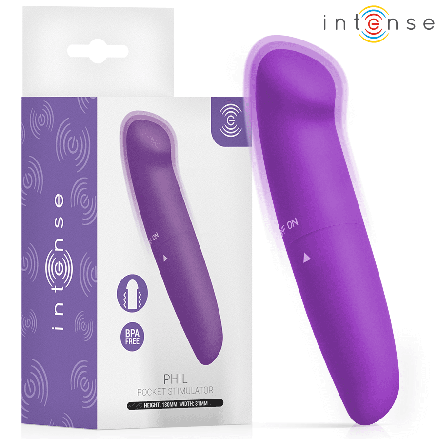 INTENSE - Phil G-točka vibrator ljubičasti 13 cm