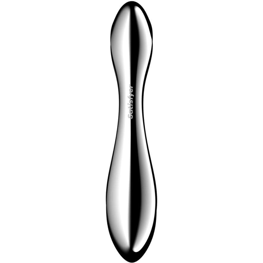 SATISFYER - PURE GRAVITY 2 DOPPELENDELLER DILDO AUS EDELSTAHL 4