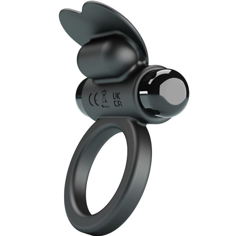 PRETTY LOVE - DEBONAIRE VIBRATING RING RABBIT 10 VIBRATIONS BLACK 2