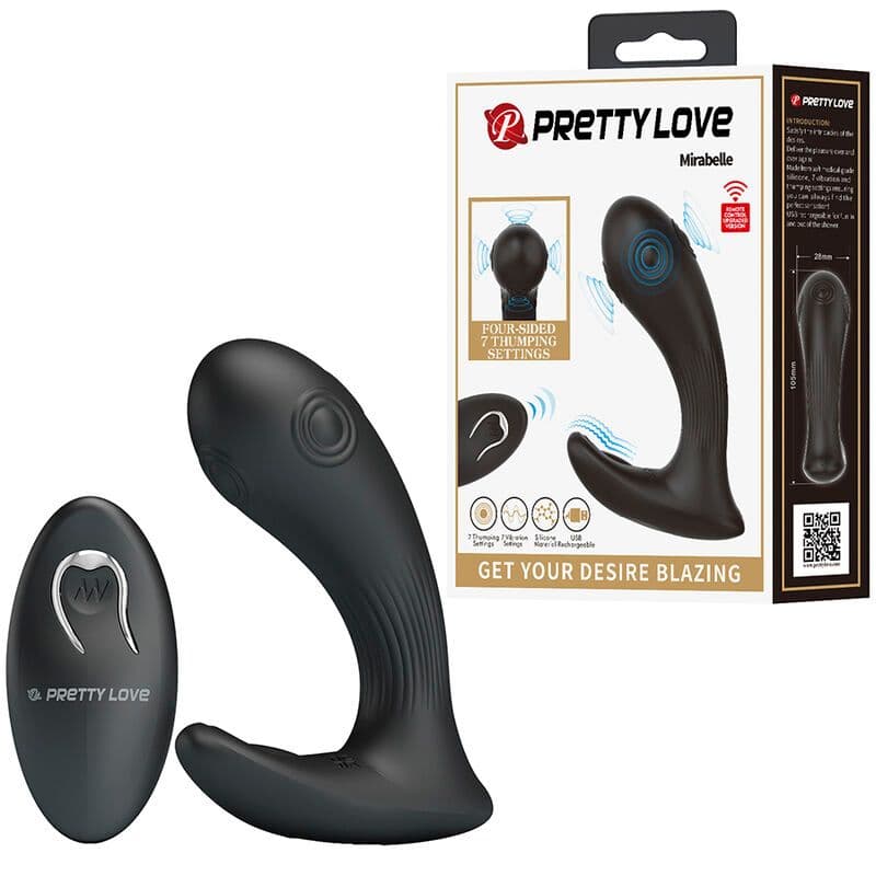 PRETTY LOVE - MIRABELLE PROSTATAVIBRATOR MIT FERNBEDIENUNG 2