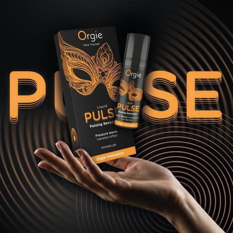 ORGIE - PULSE KISSABLE PULSING SENSATION INTIMATE GEL 15 ML 4
