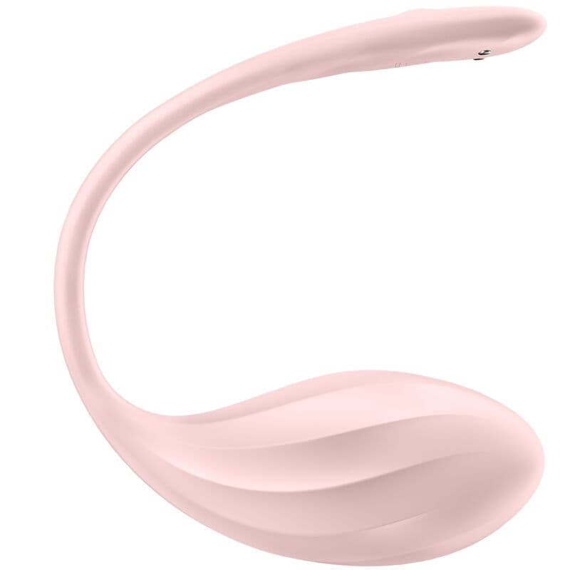 SATISFYER - RIBBED PETAL STIMOLATORE CON TELECOMANDO G POINT ROSE APP FREE 4
