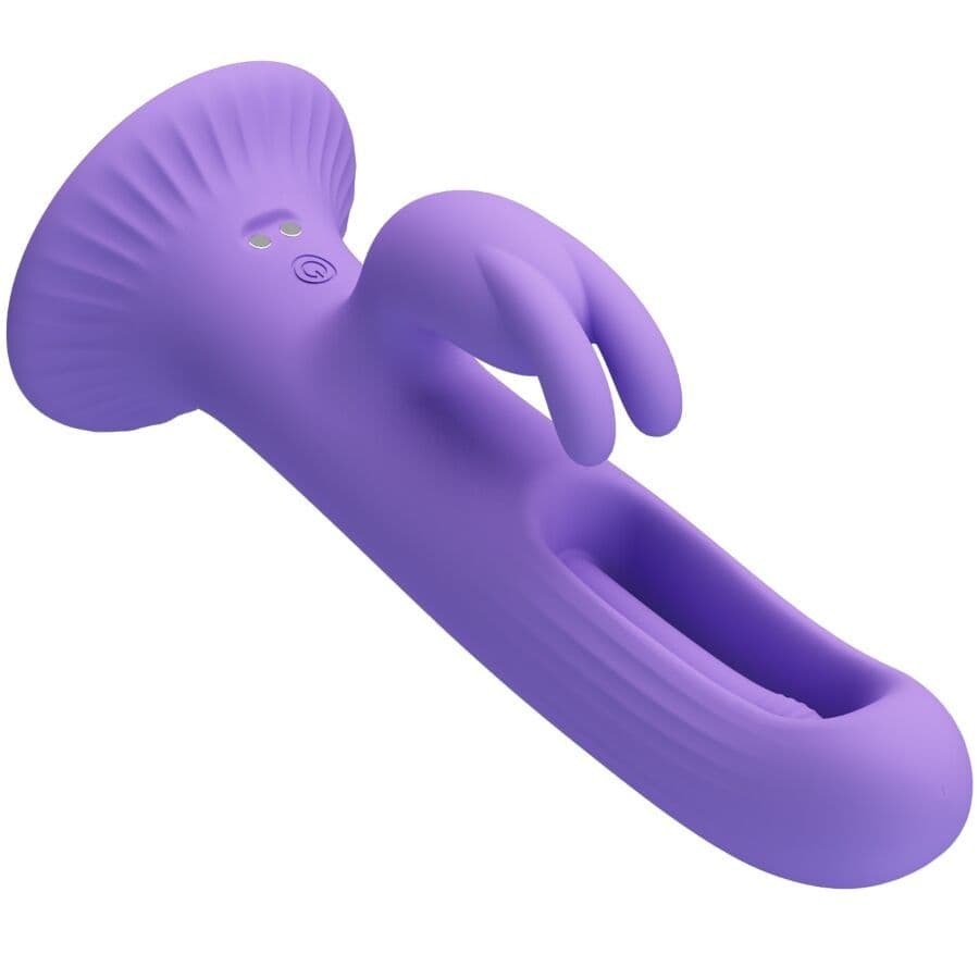 PRETTY LOVE - KILLMOULIS RABBIT VIBRATOR 12 VIBRATION MODES PURPLE 4