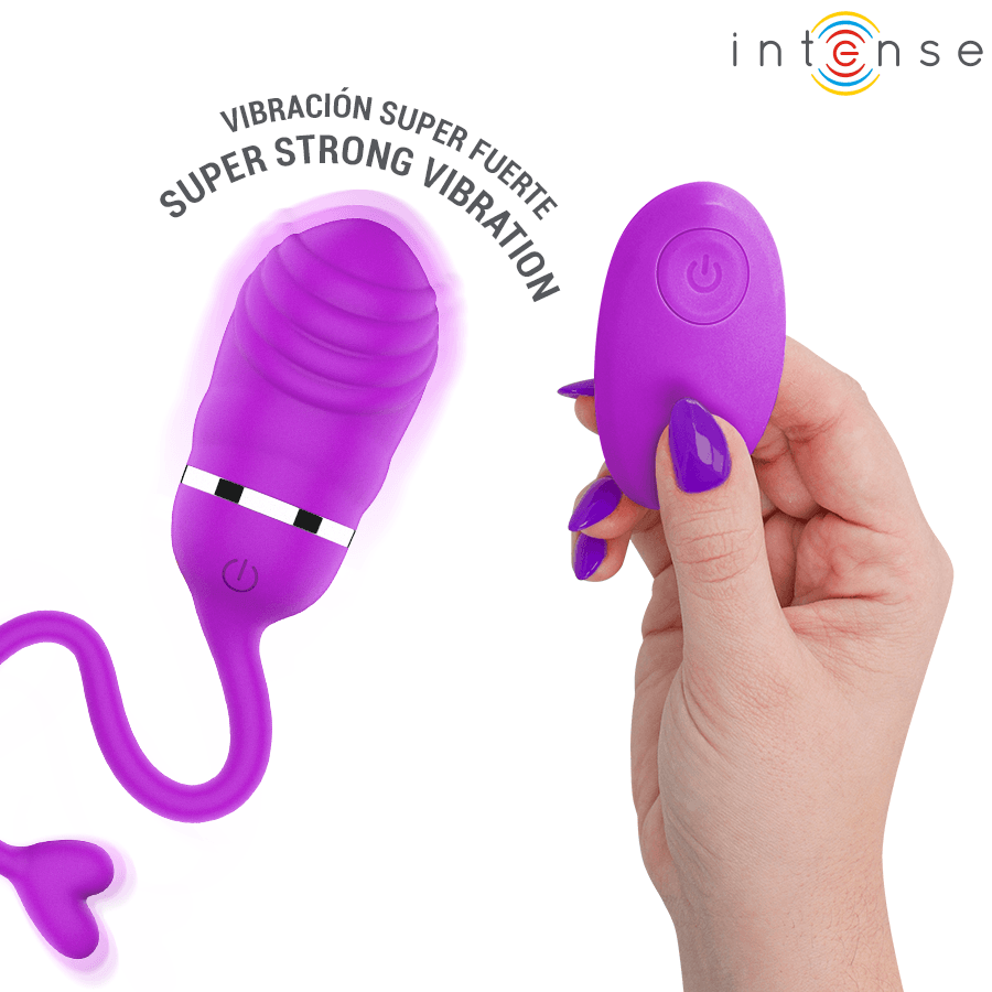 INTENSE SOOKIE - VIBRACIJSKO JAJE S DALJINSKIM UPRAVLJAČEM, LJUBIČASTO 3