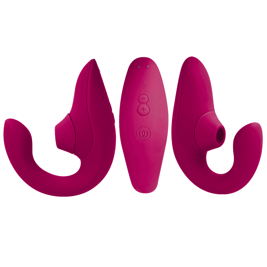 WOMANIZER - Blend Kaninchen-Vibrator Stimulator Lebendiges Rosa 2