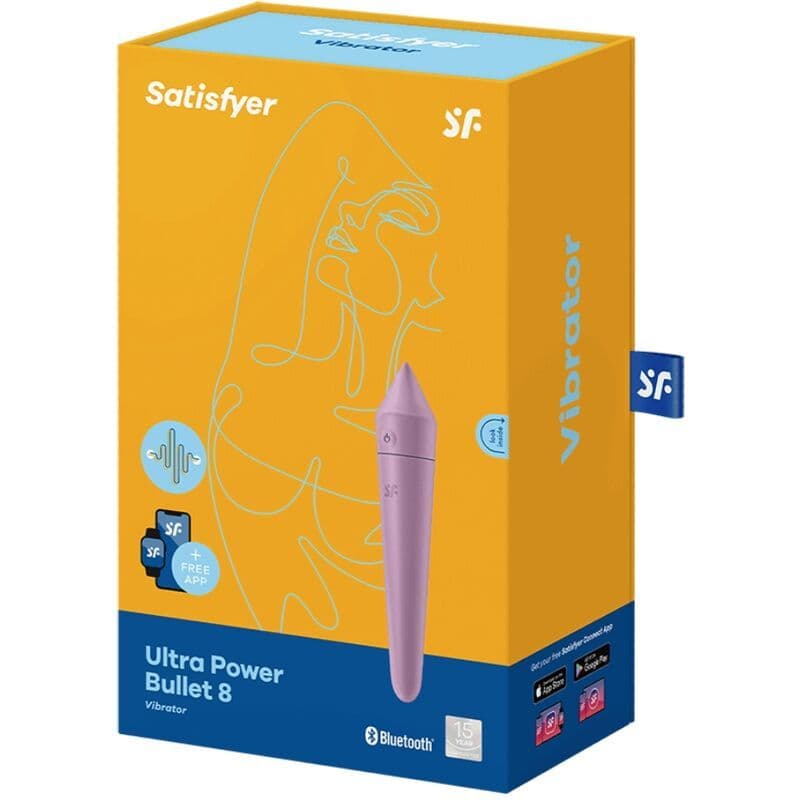 SATISFYER - ULTRA POWER BULLET 8 LILLA 3