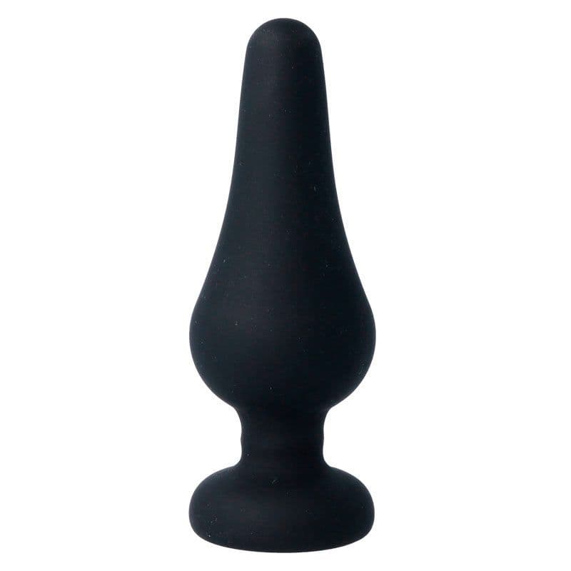 INTENSE - PLUG ANALE PIPO L SILICONE NERO 13 CM 3
