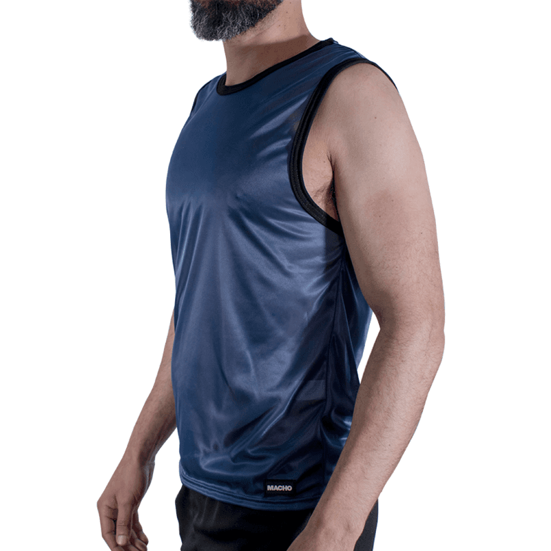 MACHO - NAVY BLUE T-SHIRT 2