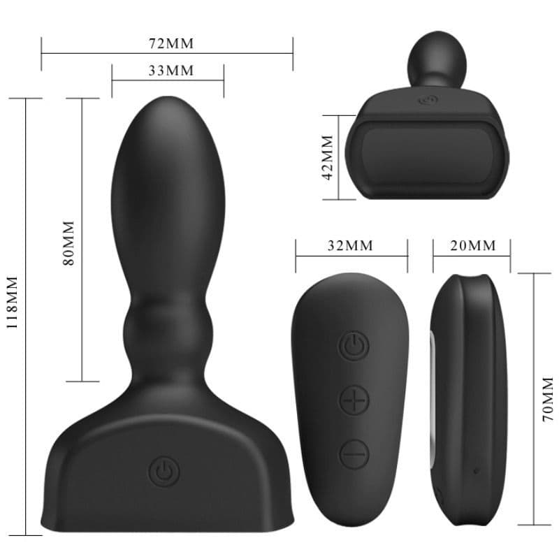 PRETTY LOVE - MARRIEL PROSTATIC VIBRATOR AND INFLATABLE 3