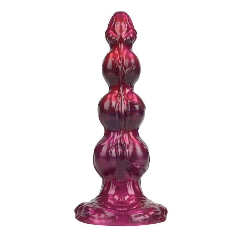 POWER MONSTERS - PRIMAL BEASTLORD PINK TRANSLUCENT FANTASY SILICONE DILDO 26 CM Ø 5 CM 2
