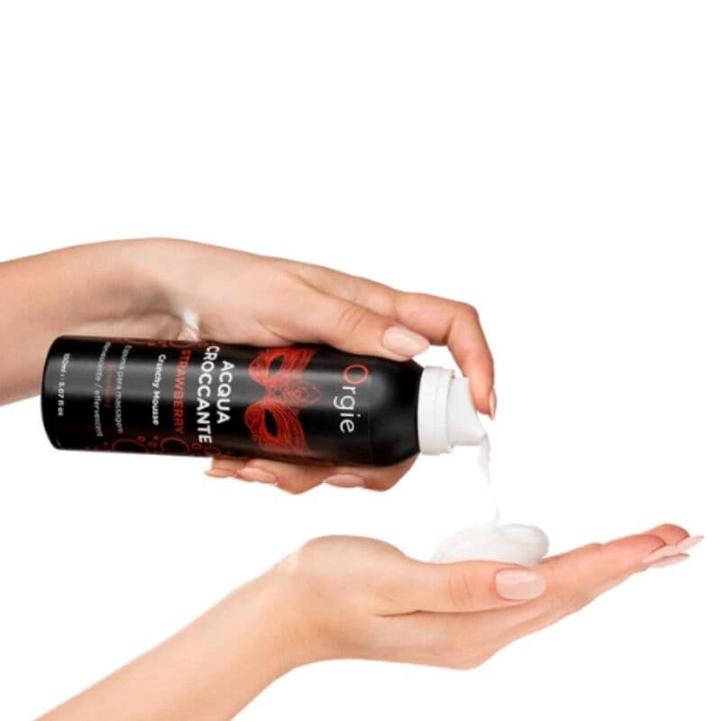 ORGIE - ACQUA CROCCANTE STRAWBERRY CRUNCHY MASSAGE MOUSSE 150 ML 3