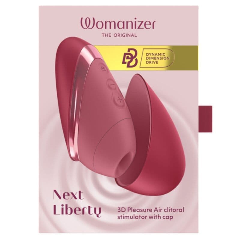 WOMANIZER - NEXT SUCTION CLITORAL STIMULATOR 14 INTENSITY LEVELS BORDEAUX 2