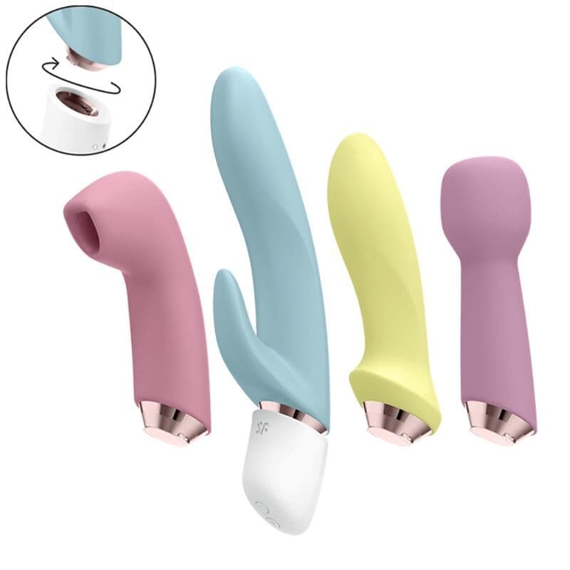 SATISFYER - MARVELOUS FOUR SET VIBRATORE E IMPULSO 3