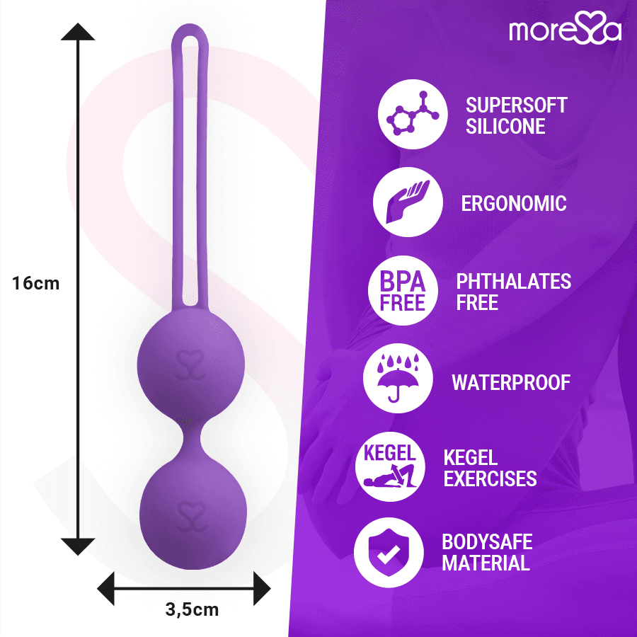 MORESSA - OSIAN DUE SILICONE PREMIUM LILLA 4