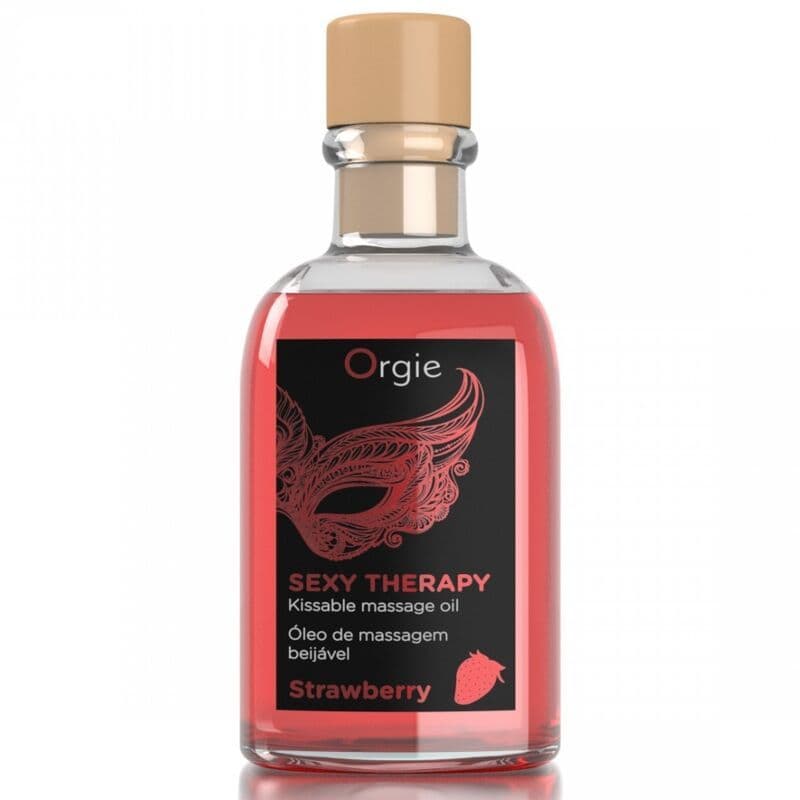 ORGIE - LIPS MASSAGE STRAWBERRY KISSABLE MASSAGE SET 100 ML 2