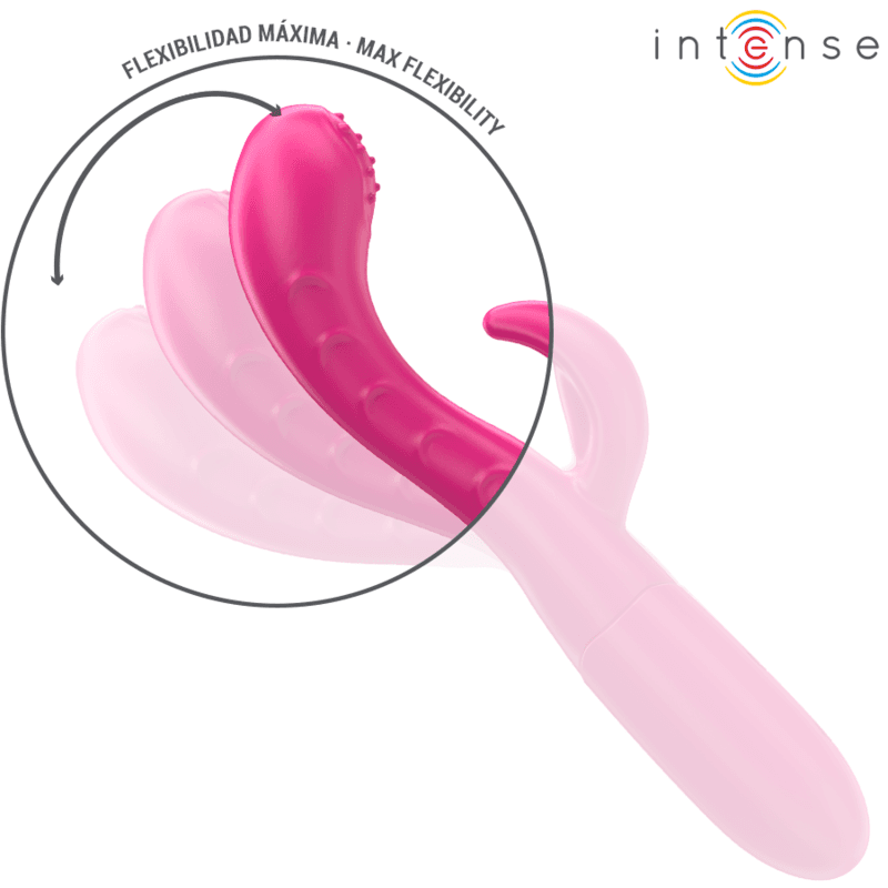 INTENSE - AMARA VIBRATOR SA STIMULATIVNIM JEZIČKOM 10 VIBRACIJA RUŽIČASTI 4
