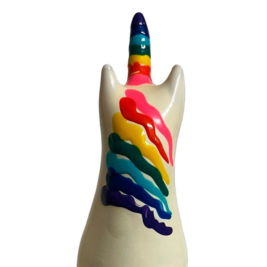 CONDOMERIE - HANDBEMALTE NEUHEITSKONDOME EINHORN REGENBOGEN 2