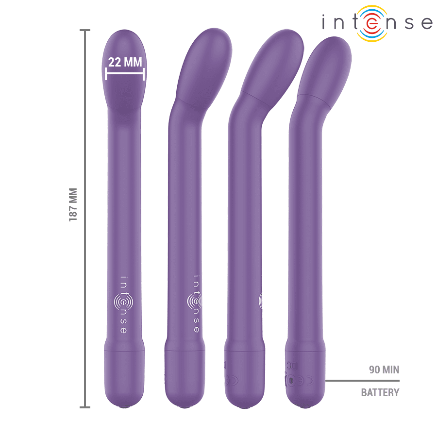 INTENSE - KARLIE RECHARGEABLE G-SPOT STIMULATOR PURPLE 3