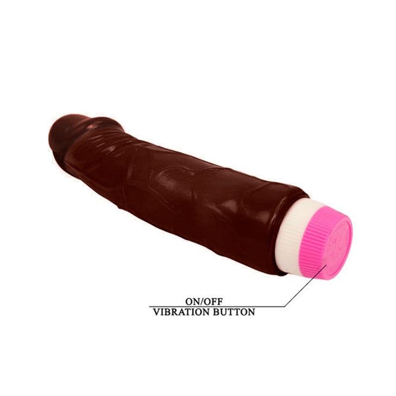 Realístico dildo Baile Mulato 19,5cm 3