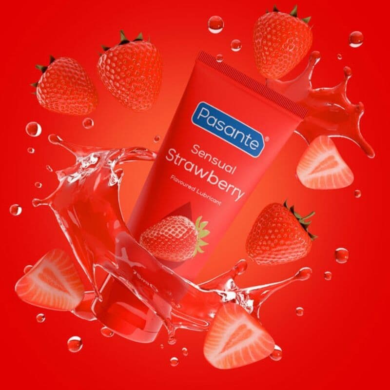 PASANTE - LUBRICANTE FLAVOR STRAWBERRY 75 ML 3