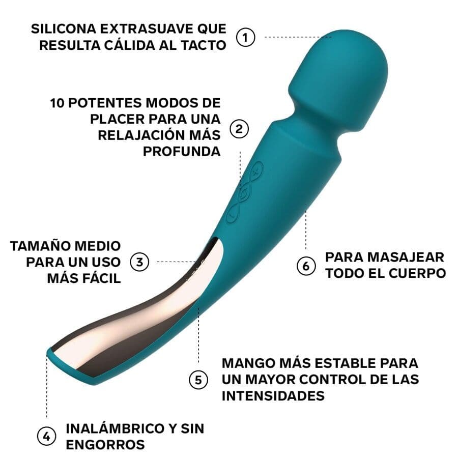 LELO - SMART MEDIUM WAND 2 AQUA MASSAGER 3