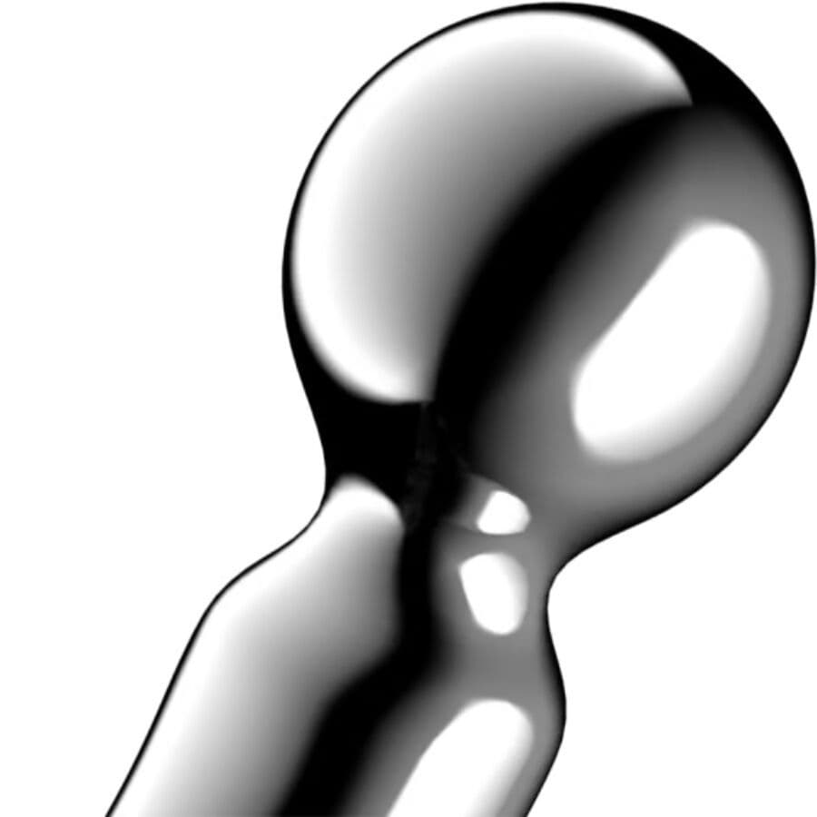 SATISFYER - STAR FORCE 2 STAINLESS STEEL DOUBLE-ENDED DILDO 3