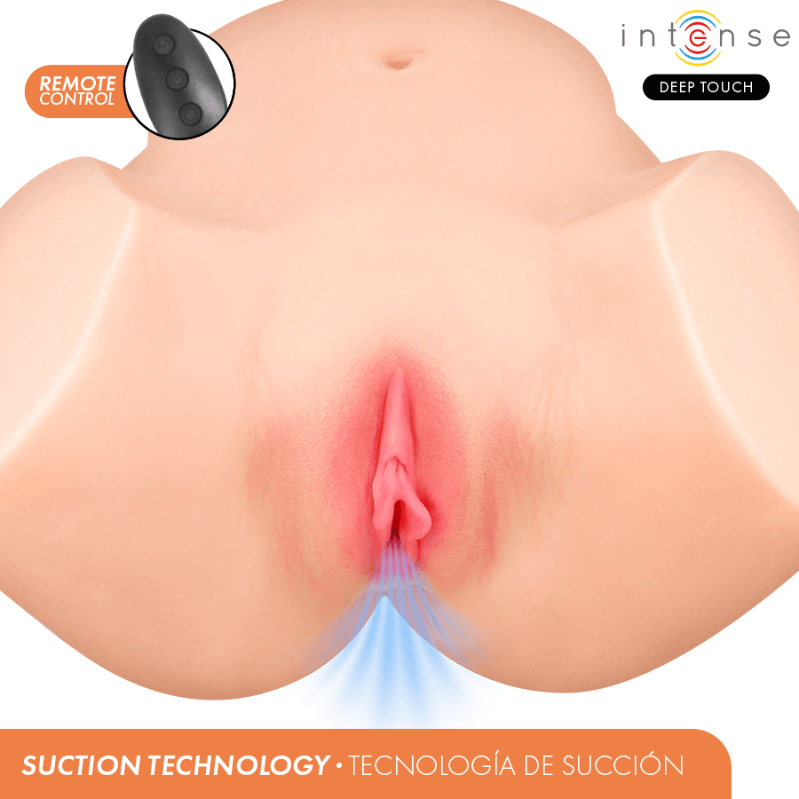 INTENSE DEEP TOUCH - NICOLE VAGINAL MASTURBATOR WITH SUCTION, HEAT, VIBRATION AND VOICE EFFECTS WITH REMOTE CONTROL 5.3 KG 2