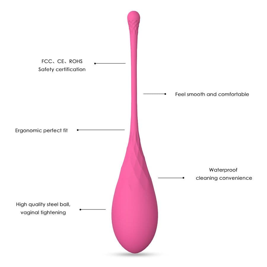 LESLIE - KEGEL FIT PELVIC MUSCLE TRAINING SET 6 WEIGHTS 4