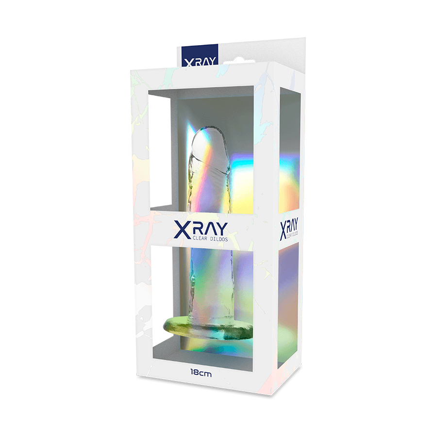 X RAY - CAZZO TRASPARENTE 18 CM -O- 4 CM 2