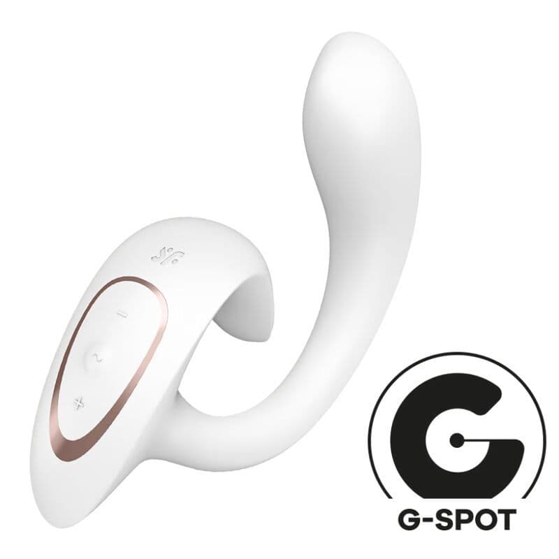 SATISFYER - G FOR GODDESS 1 RABBIT VIBRATOR WEISS 2