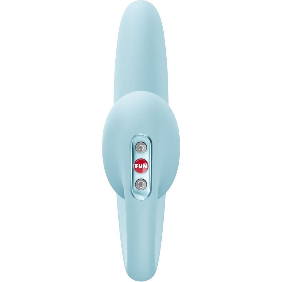 FUN FACTORY - CRESCENDO INSERTABLE DOUBLE AIR PULSE VIBRATOR ICE BLUE 3
